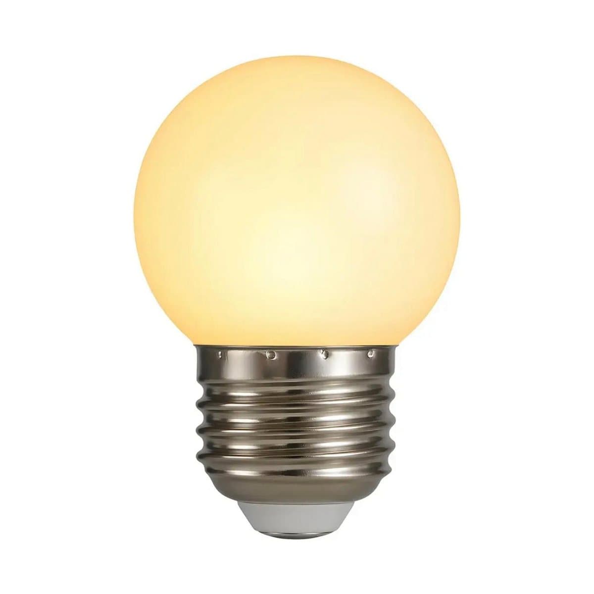 Lâmpada Mini Bulbo Bolinha G45 E27 4w Branco Quente Luz Branco-quente