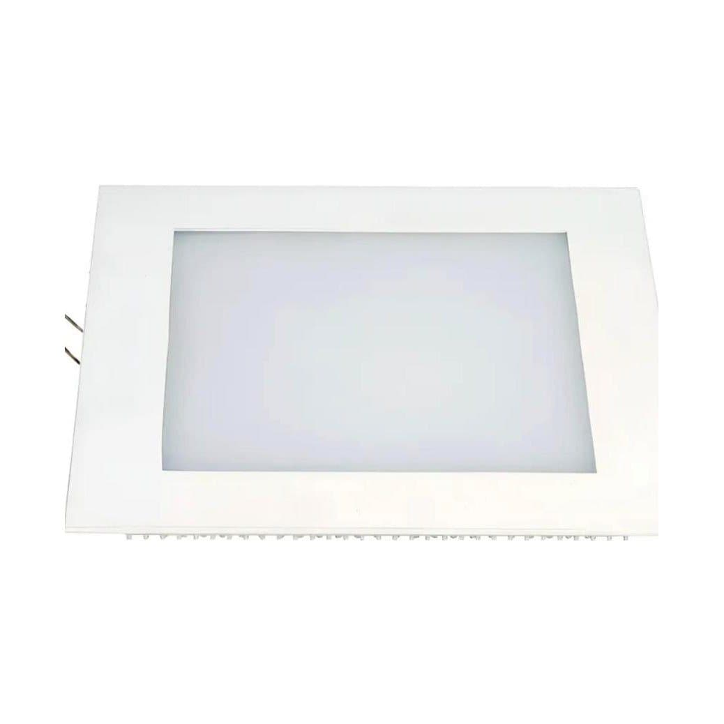 Painel LED de embutir quadrado 12W 6500K