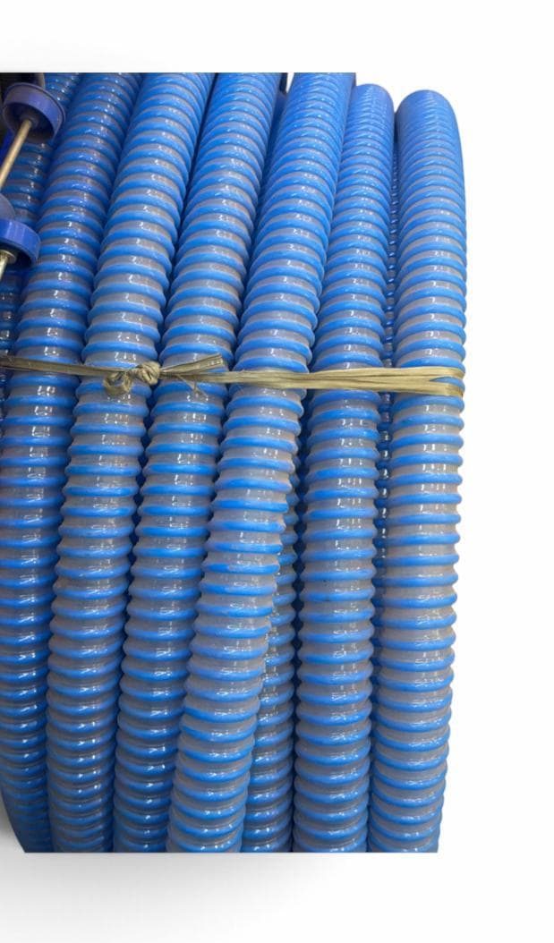Mangueira Flutuante Flexivel 50M 1.1/2" Piscina- Azul