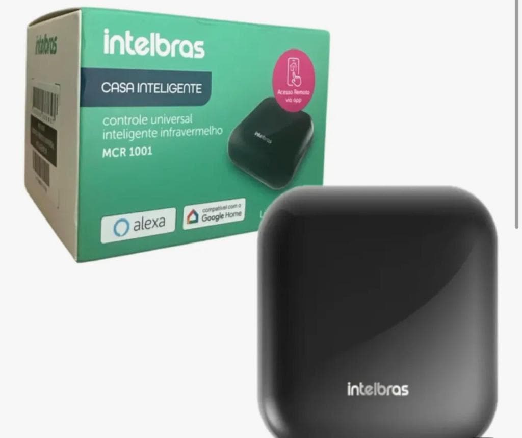 Intelbras Universal MCR1001 smart controle preto