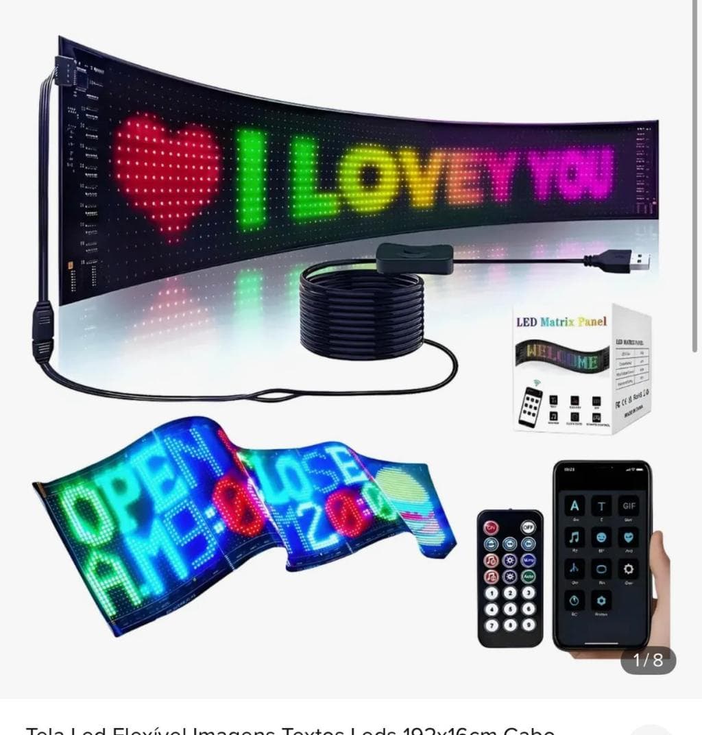 LED Flexibre Screen AQC -16* 144RP-2304