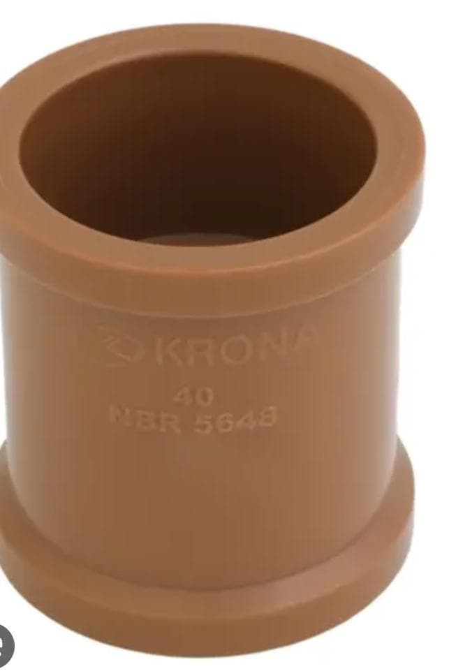 Luva Soldavel Lisa Marron 25MM Krona