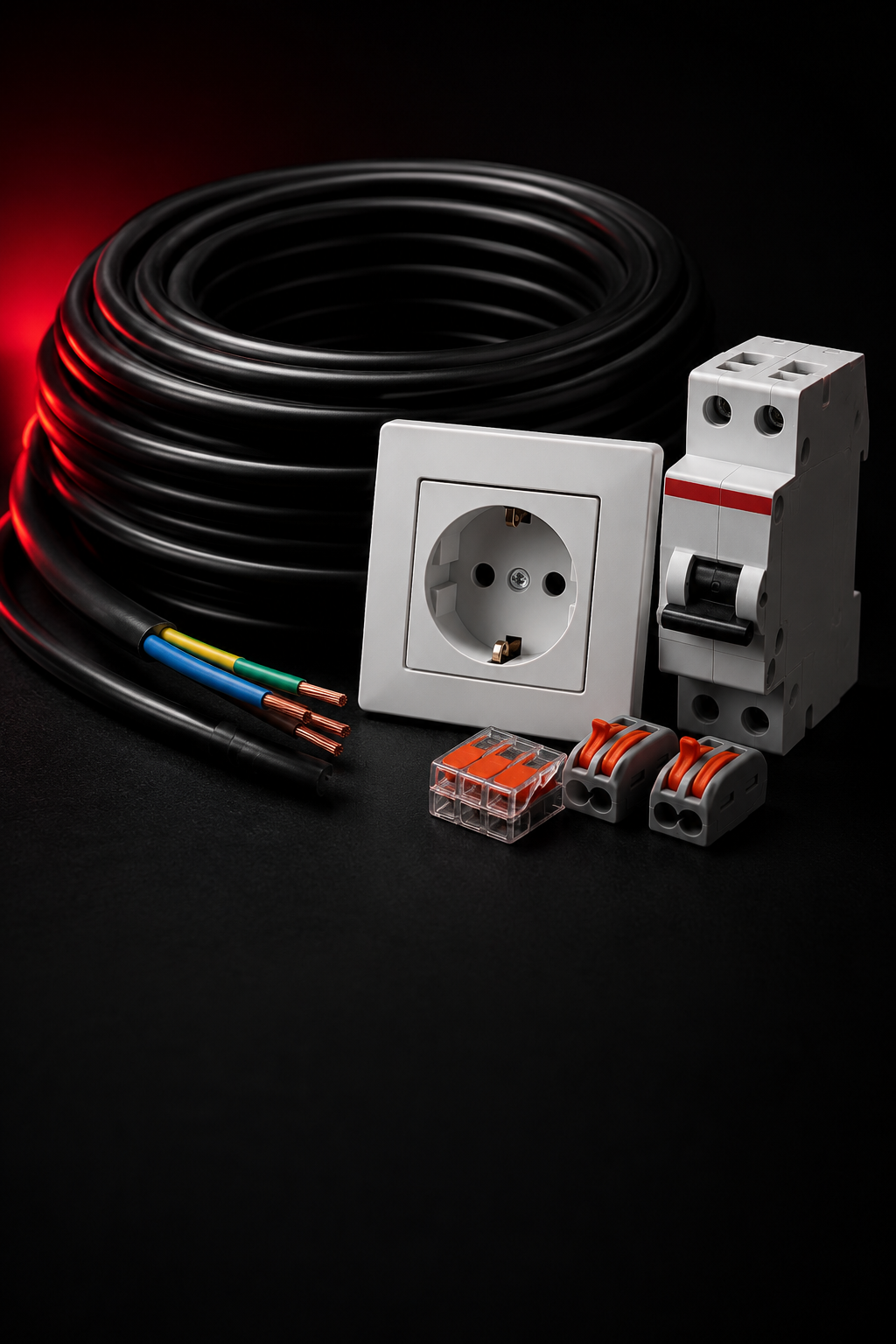 Materiais para instalações elétricas